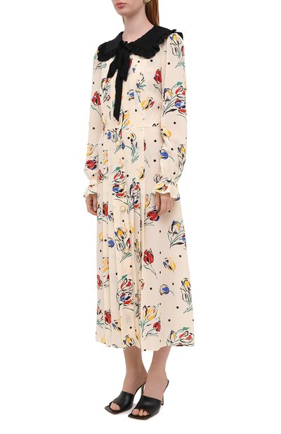 Шелковое платье ALESSANDRA RICH, арт. FAB2207-F2901, фото 3