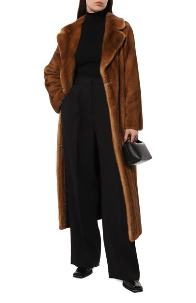 Шуба из меха норки GIULIA GURMAN коричневого цвета по цене 1245000 руб., арт. CJ10240125G4, фото 2 Шуба из меха норки GIULIA GURMAN, арт. CJ10240125G4, фото 2