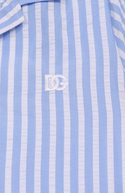 Хлопковая рубашка DOLCE & GABBANA, арт. L14S27/FR50R, фото 3