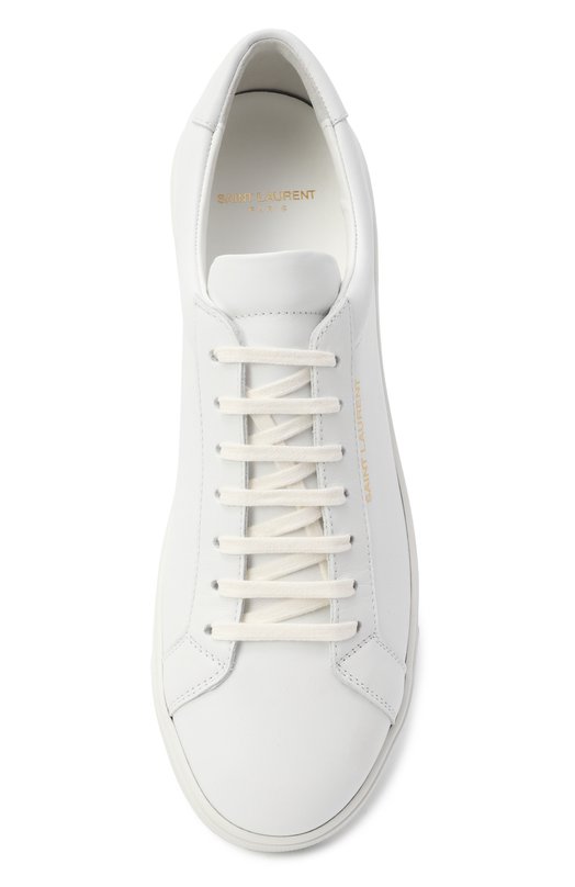Кожаные кеды Andy Saint Laurent 606833/0M500 Белый  606833/0M500 Фото 6