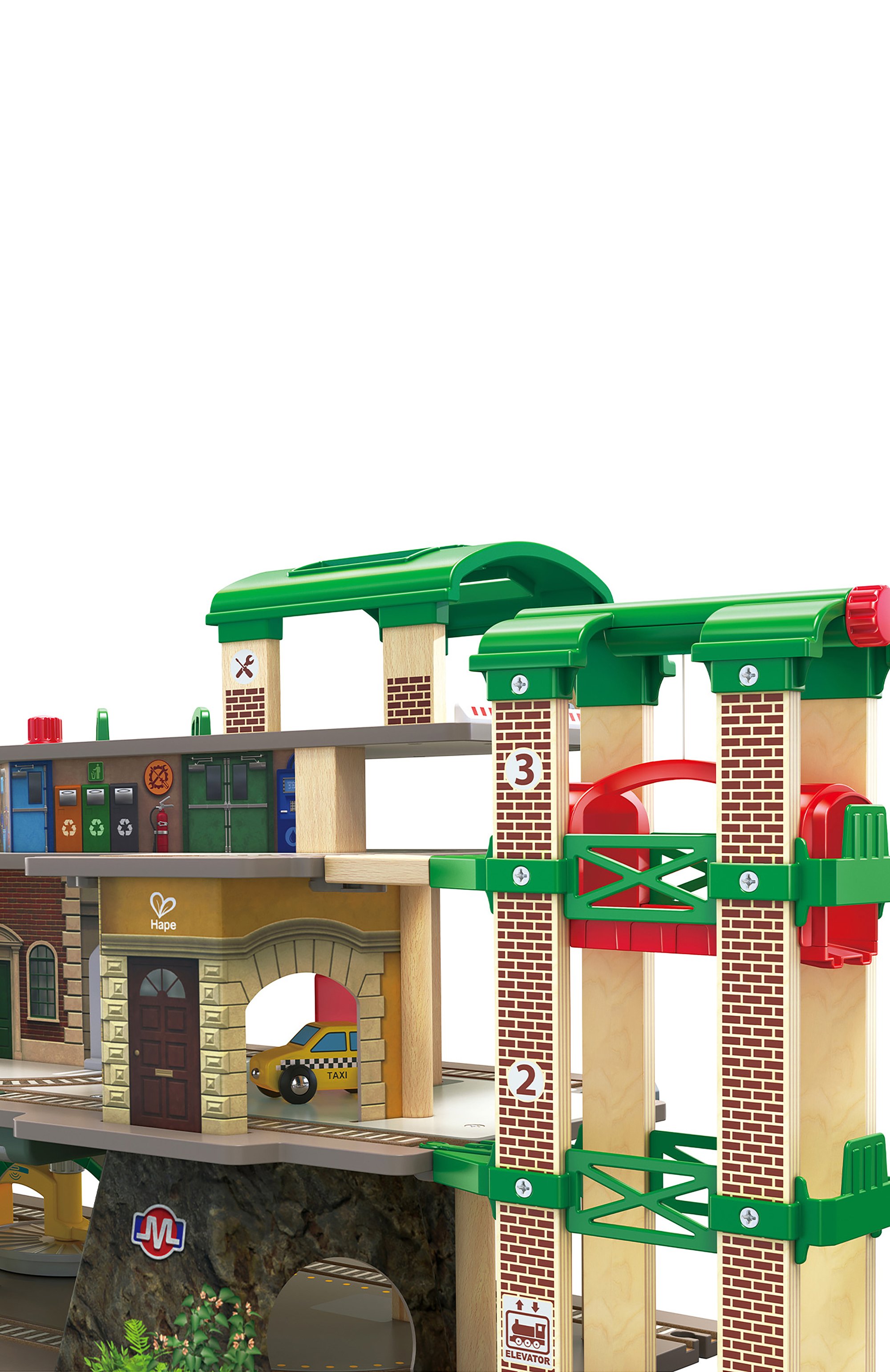 Игровой набор многоуровневая железная дорога HAPE, арт. E3883_HP, фото 4