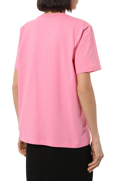 Хлопковая футболка MSGM, арт. 3442MDM540/237002, фото 4