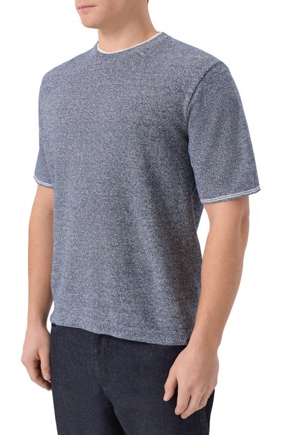 Джемпер изо льна и хлопка PAUL&SHARK, арт. 26411552, фото 3