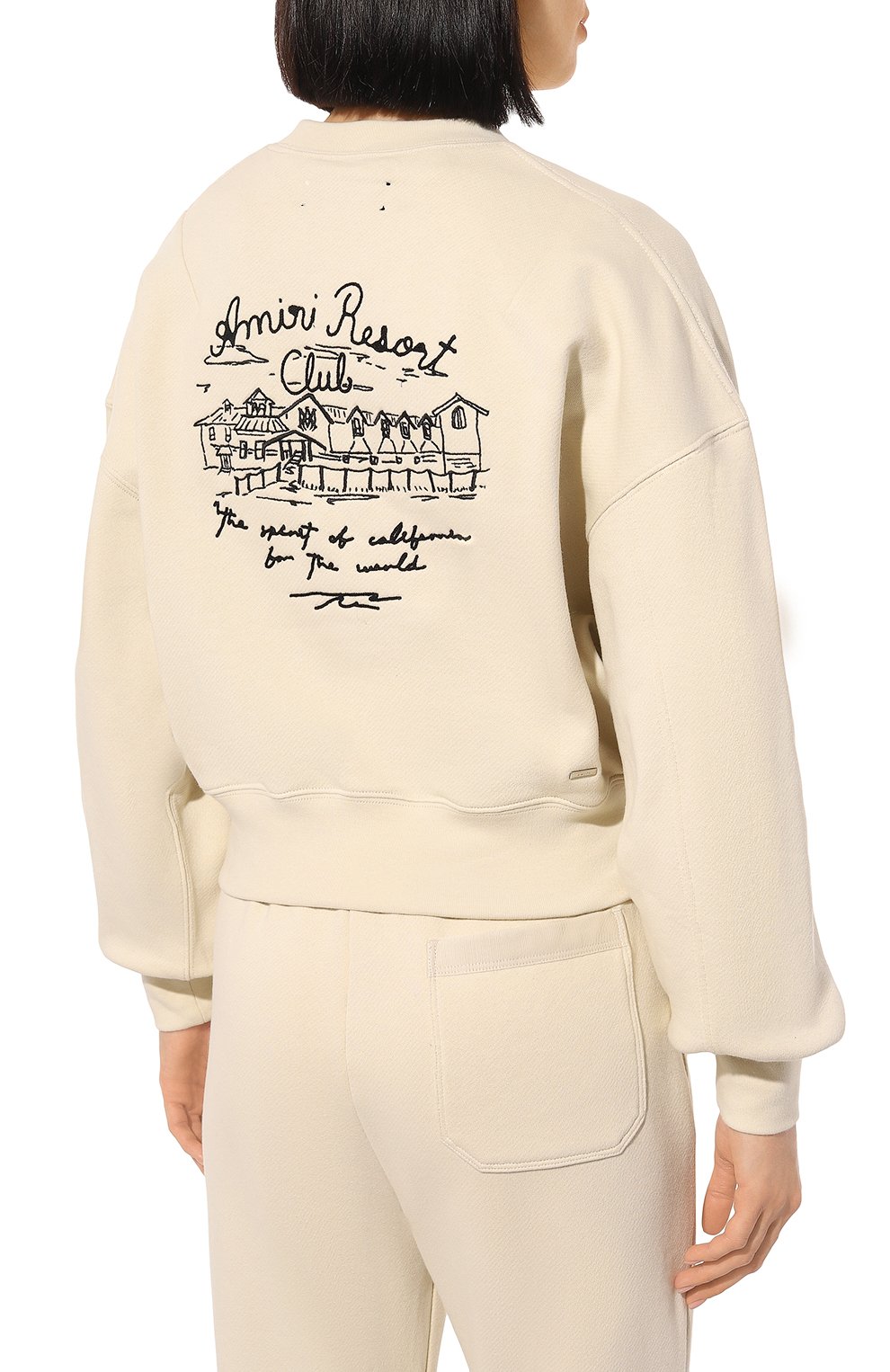 Хлопковый свитшот AMIRI, арт. AWJYCW1007, фото 4