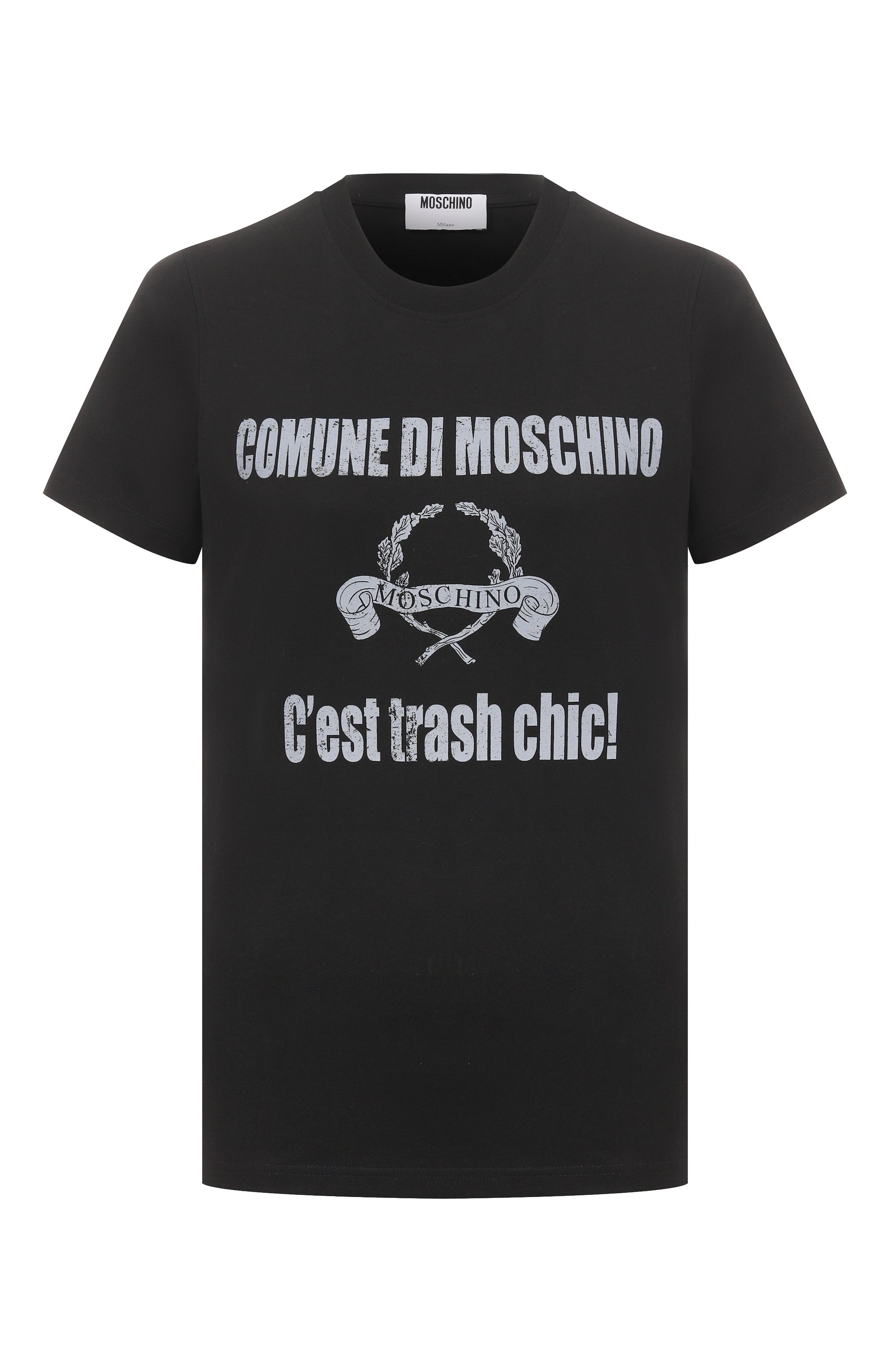 Хлопковая футболка MOSCHINO, арт. A0706/5441, фото 1