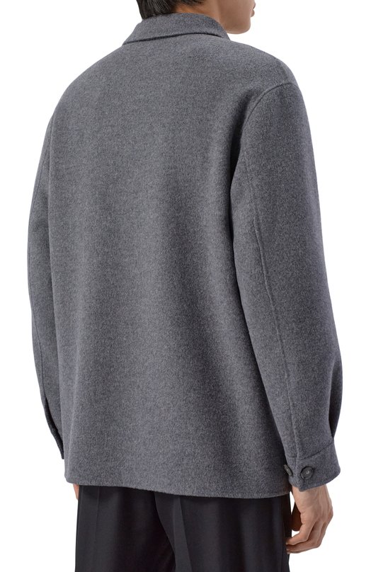 Шерстяная куртка-рубашка Hevo BARID/I700 Серый  BARID/I700 Фото 4