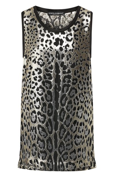Женский топ с принтом DOLCE & GABBANA, арт. F72Y9T/HJMBX
