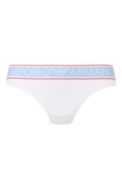 Женские хлопковые трусы-стринги EMPORIO ARMANI, арт. 162468/9P217