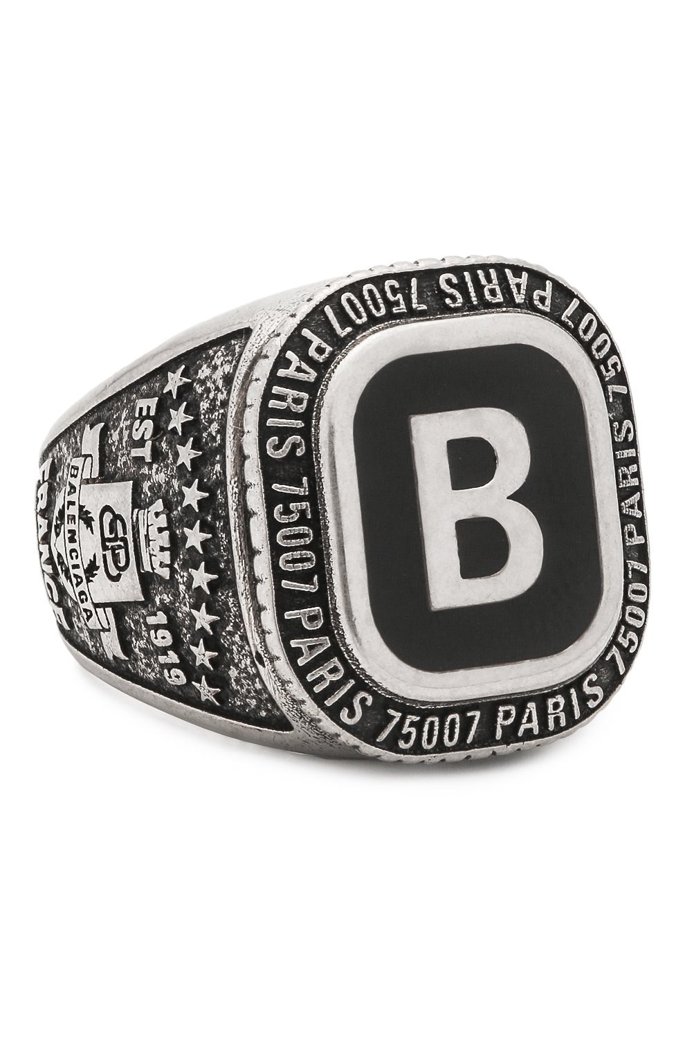 Кольцо stone b BALENCIAGA, арт. 619728/TZ39J, фото 1