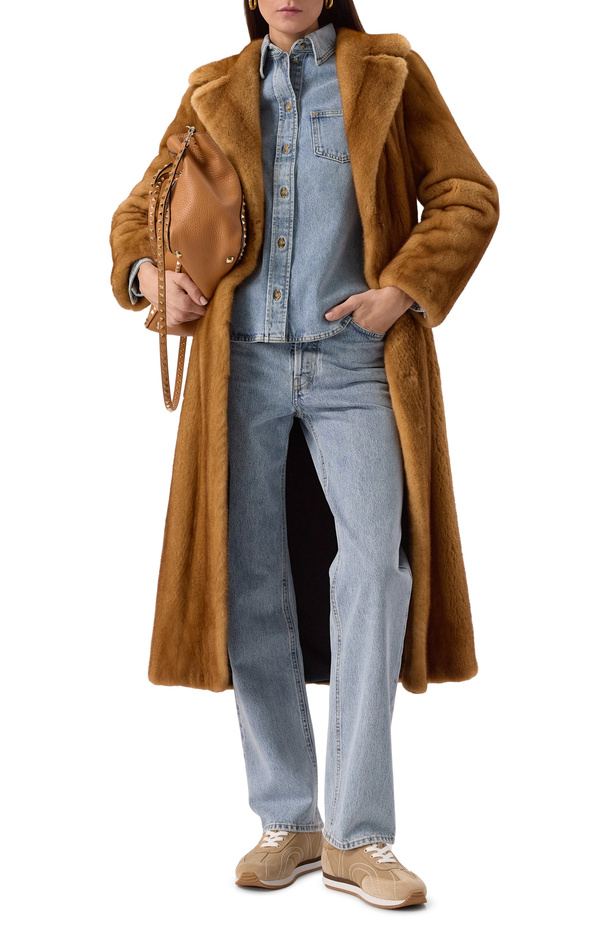 Комбинированные кроссовки TOTEME, арт. 251-WAS1544-FB0359, фото 2