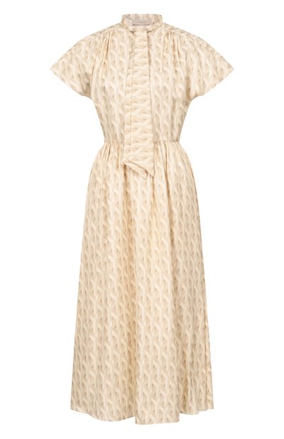 Женское шелковое платье MVST, арт. M26.2PW.D032/F127 TWILL PRINT