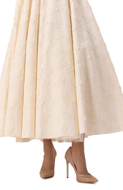 Текстильные туфли chantilly 105 AQUAZZURA, арт. CHNHIGP0/MFS, фото 3