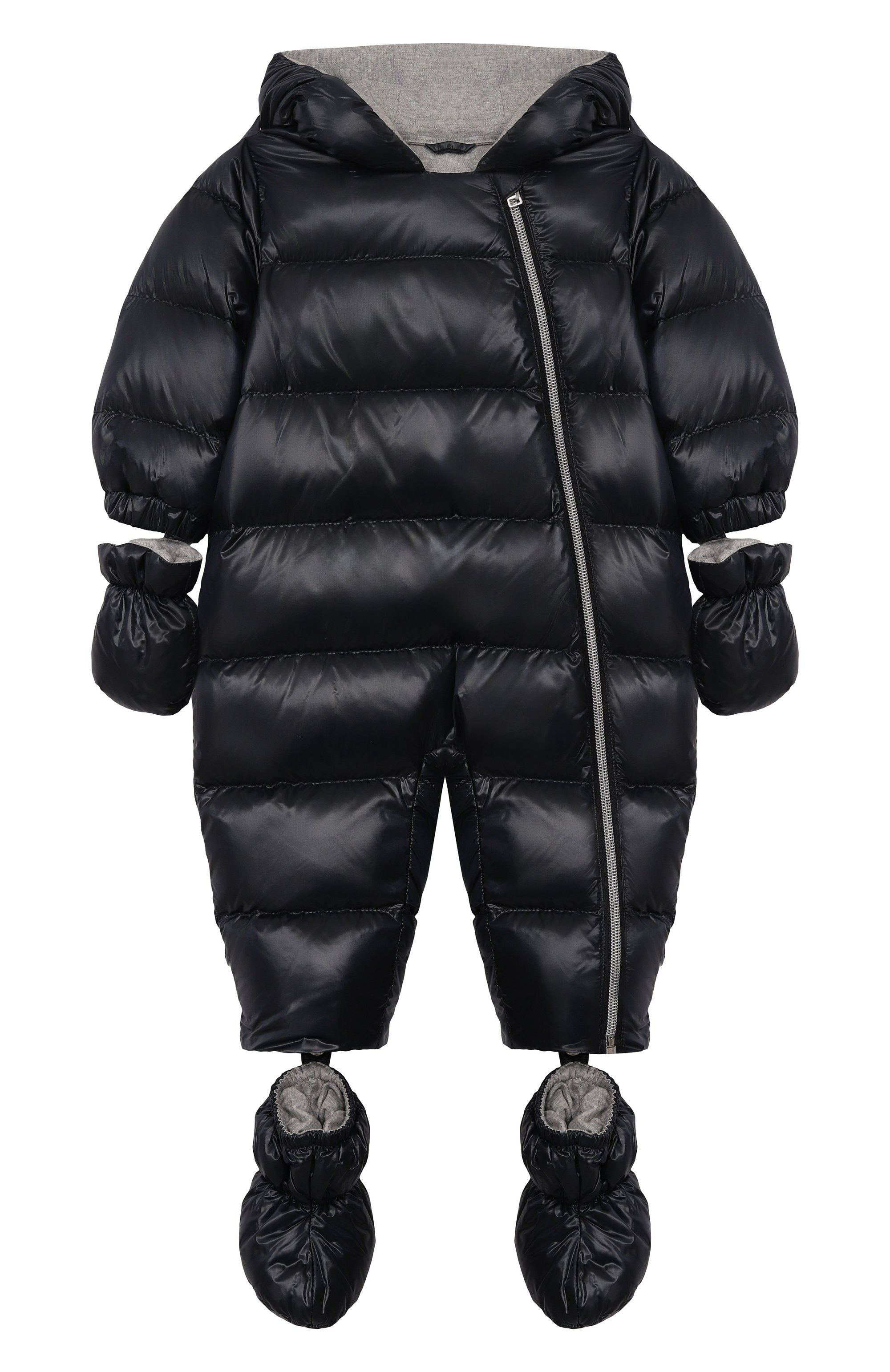 Пуховый комбинезон HERNO, арт. PI000008K/12017Z/9M-18M, фото 4