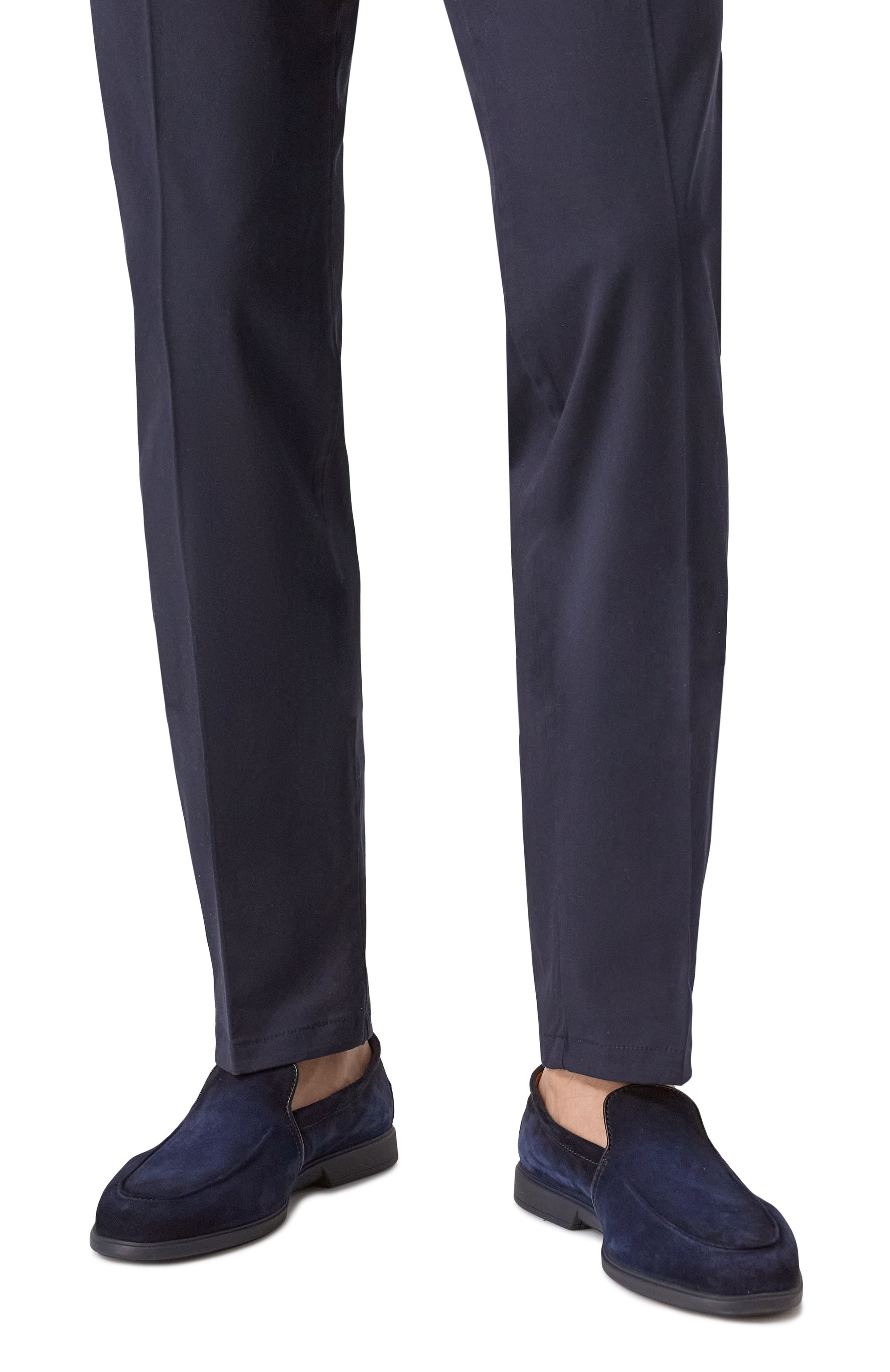 Замшевые лоферы malibu SANTONI, арт. MGAG1882900TSEAA, фото 3