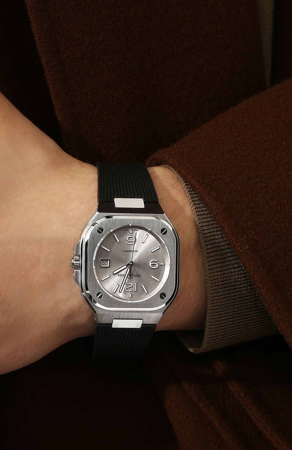 Часы br 05 BELL AND ROSS, арт. BR05A-GR-ST/SRB, фото 6