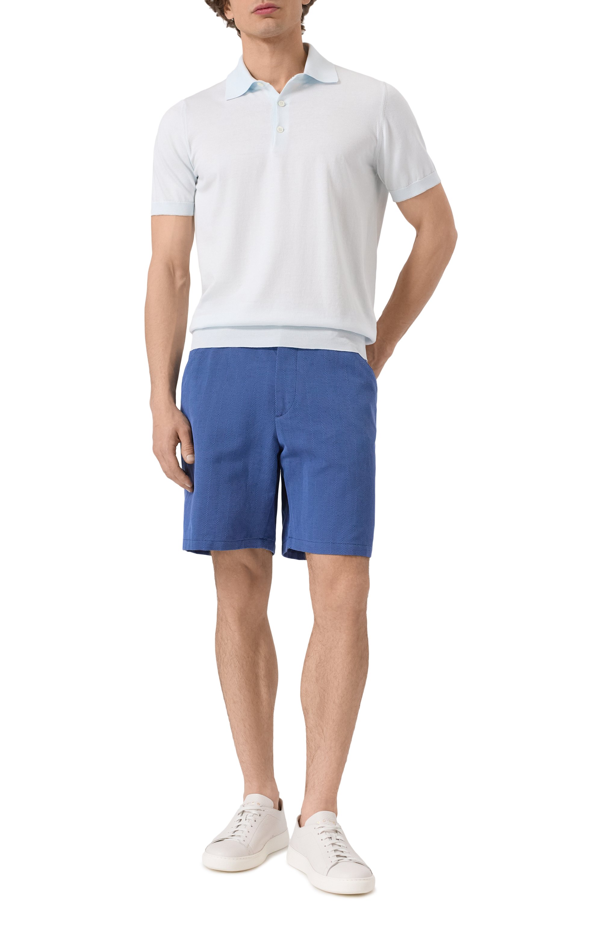 Хлопковое поло BRUNELLO CUCINELLI, арт. M29800125, фото 2