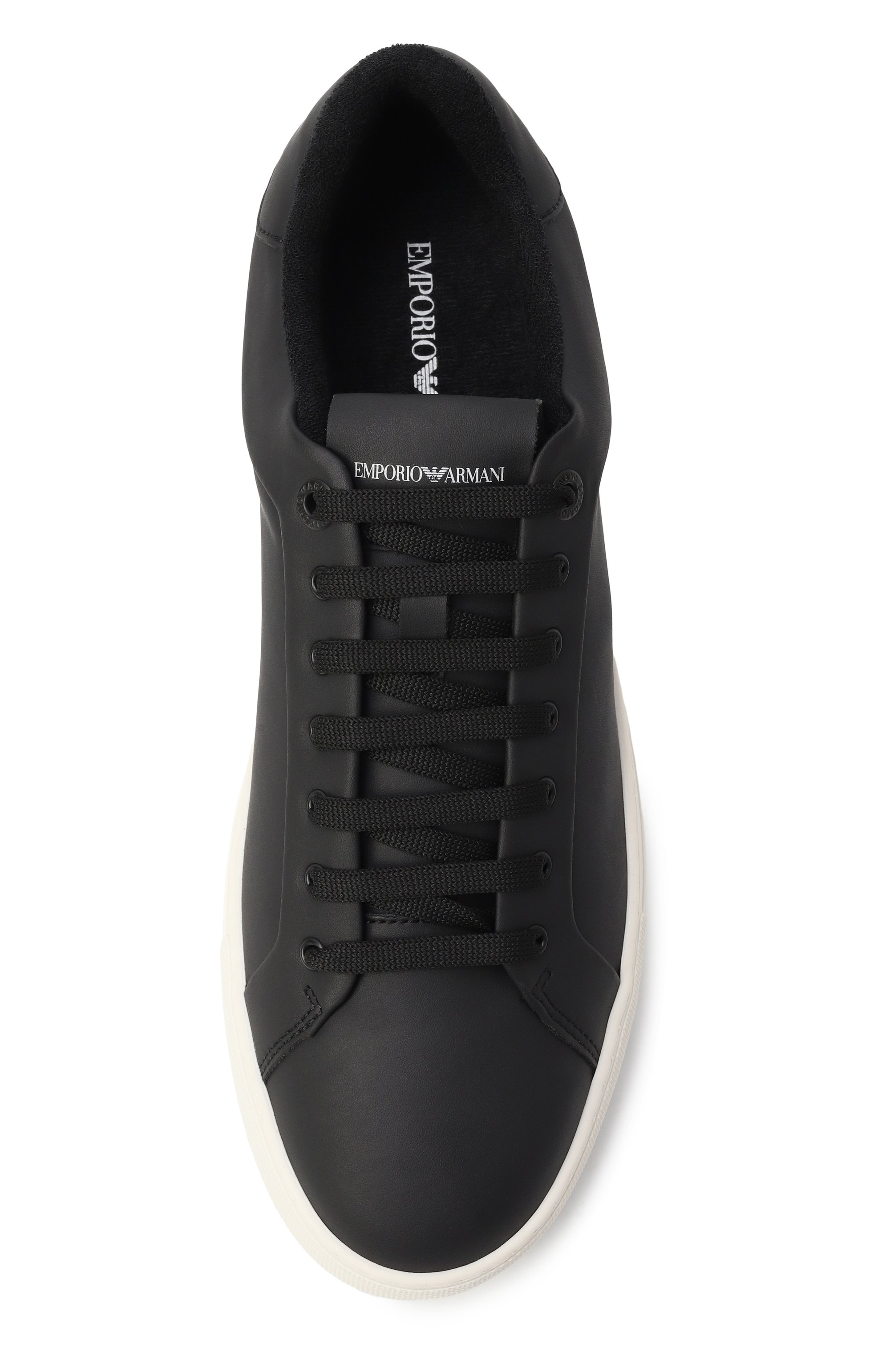 Кожаные кеды EMPORIO ARMANI, арт. EM003844/AF20004, фото 6