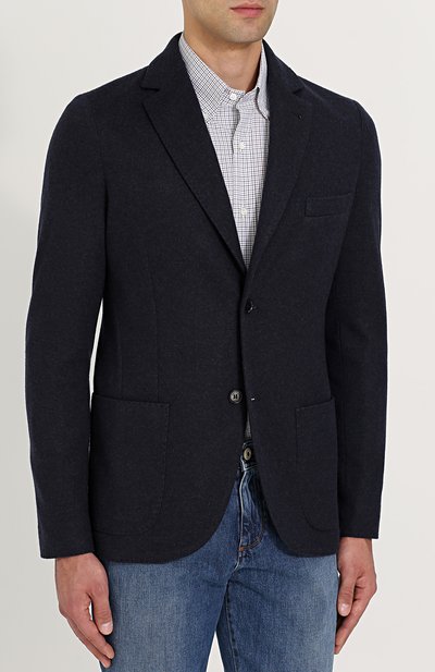 Однобортный кашемировый пиджак LORO PIANA, арт. FAF8469, фото 3