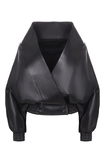 Женская кожаный бомбер BALENCIAGA, арт. 871982/TUS11