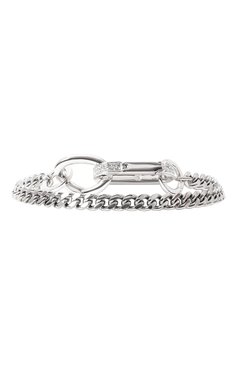 Женский браслет dextera SWAROVSKI се�ребряного цвета, арт. 5642597 | Фото 3 (Нос: Не проставлено; Материал: Металл, Кристаллы)