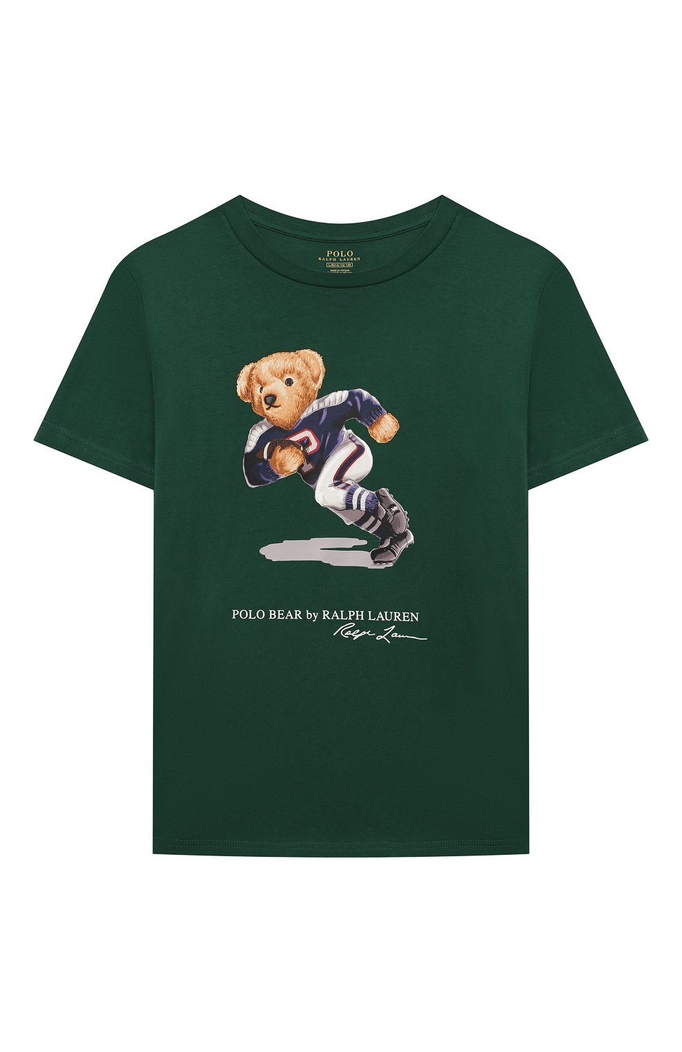 Хлопковая футболка POLO RALPH LAUREN, арт. 323799045, фото 1