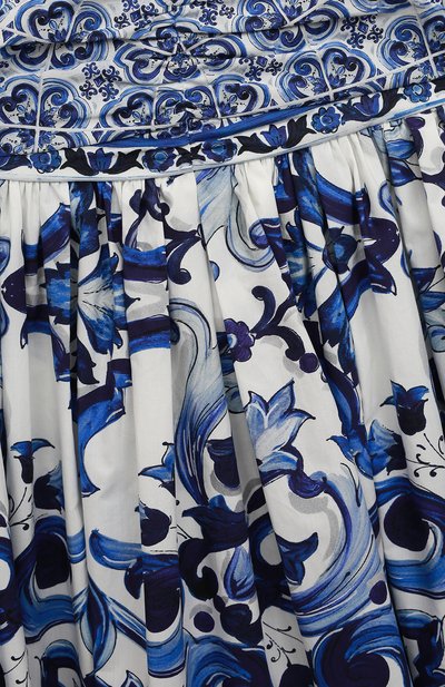 Хлопковое платье DOLCE & GABBANA, арт. L53DE7/G7EY0/8-14, фото 3