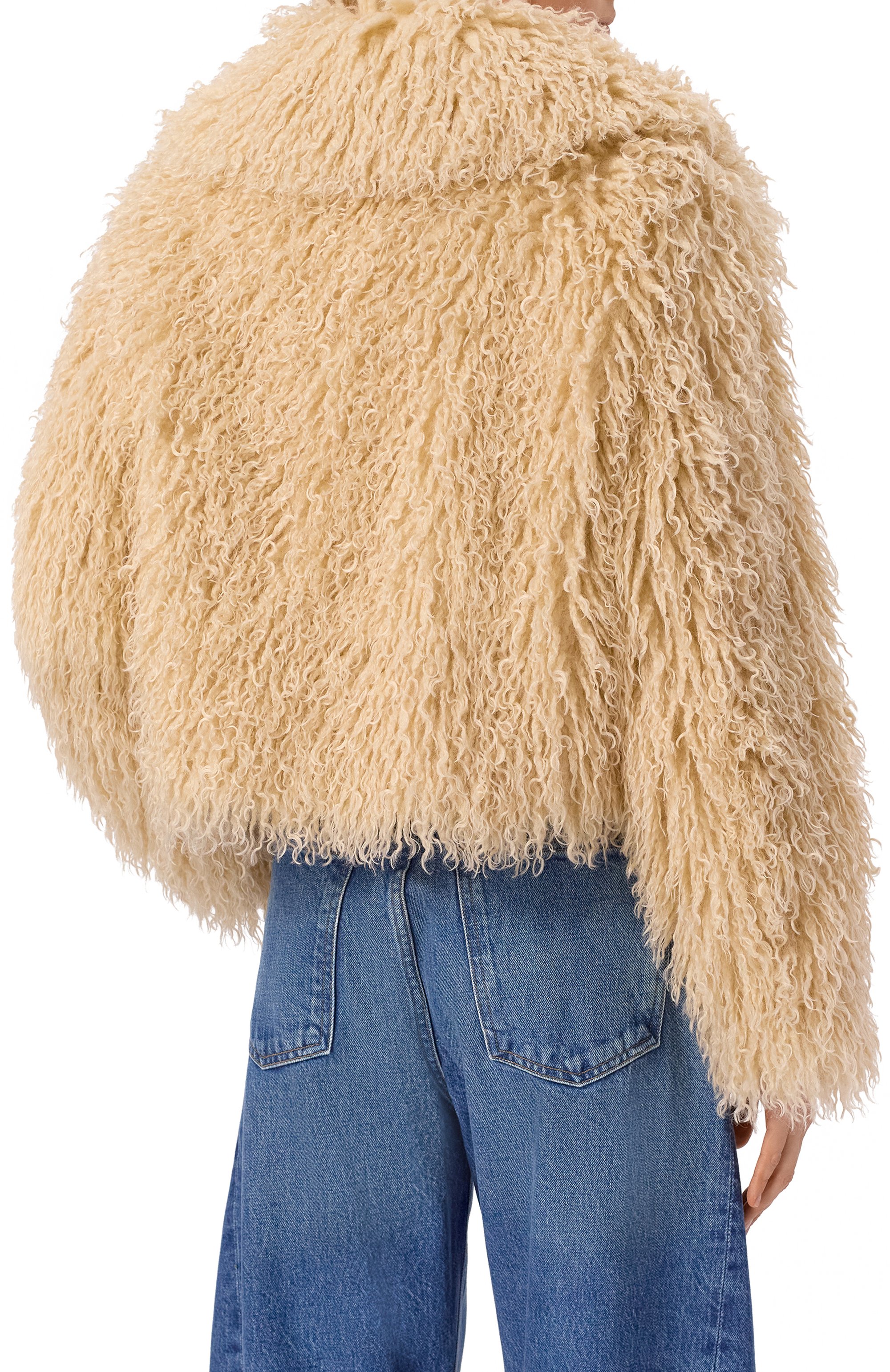 Шуба из экомеха BOSS ORANGE, арт. 50547960, фото 4