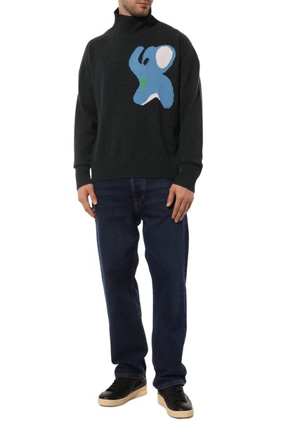 Свитер из шерсти мериноса JW ANDERSON, арт. KW0703YN0200, фото 2