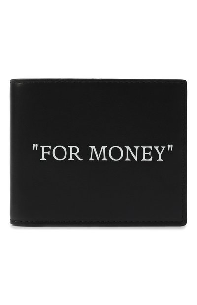 Мужской кожаное портмоне OFF-WHITE, арт. 0MNC074C99LEA001