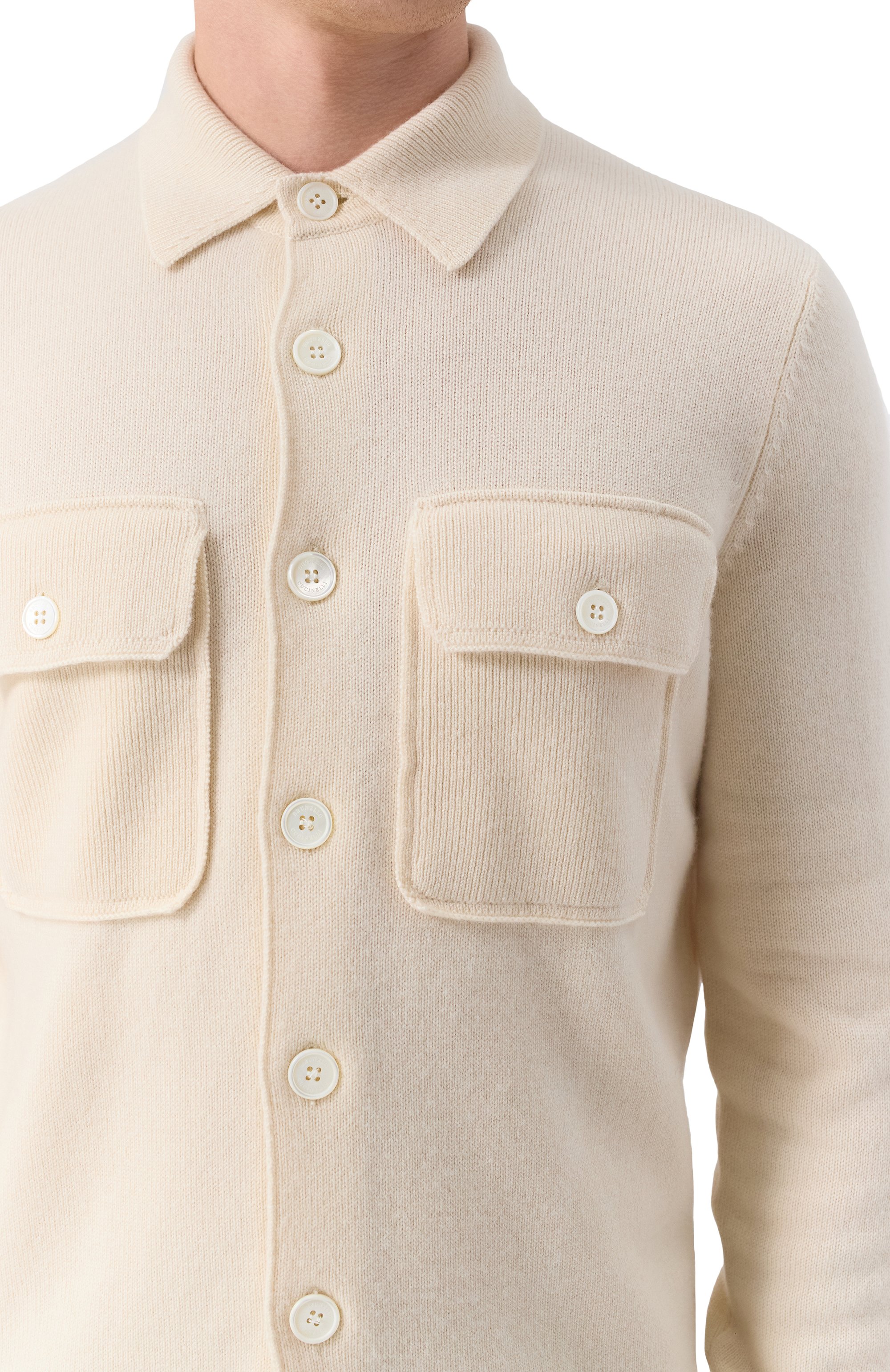 Кашемировый кардиган BRUNELLO CUCINELLI, арт. M22703806, фото 5