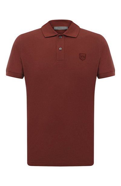 Мужское хлопковое поло CORNELIANI, арт. 93G570-9325045
