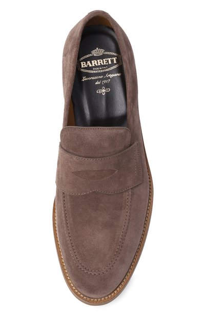 Замшевые пенни-лоферы BARRETT, арт. 252U039.16/LIGHT CASHEMERE, фото 5