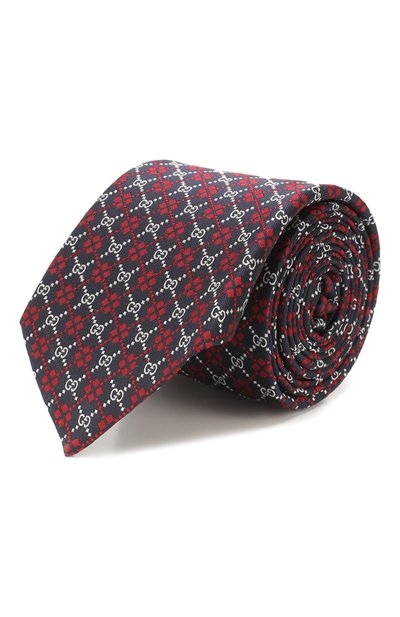 Мужской шелковый галстук GUCCI, арт. 545072/4E002