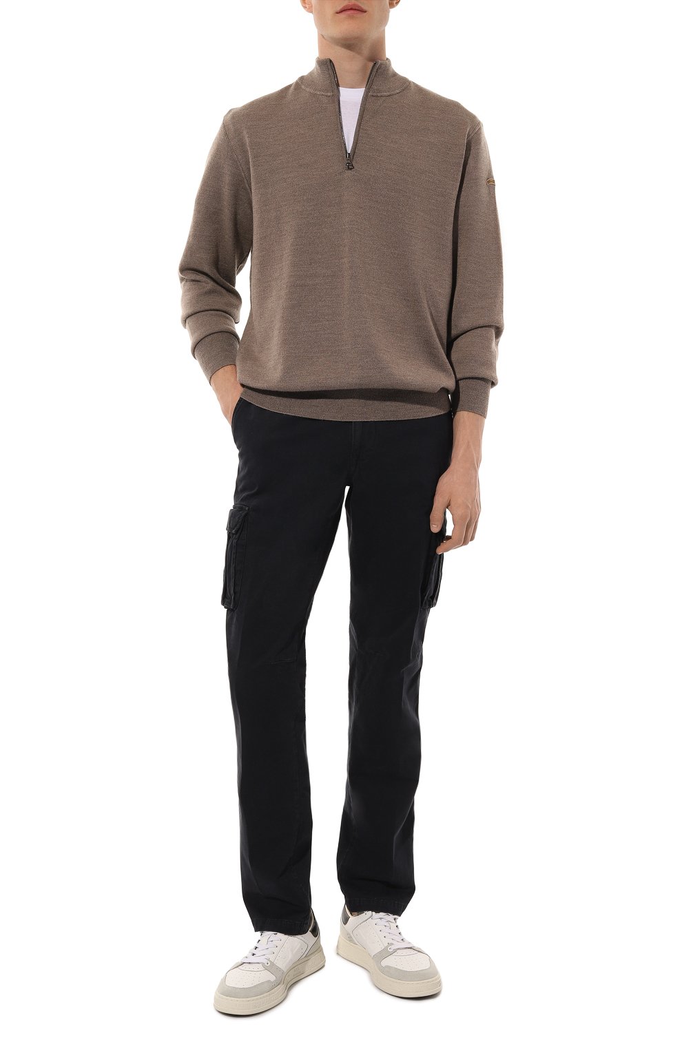 Хлопковые брюки-карго AERONAUTICA MILITARE, арт. PA1329CT3170, фото 2