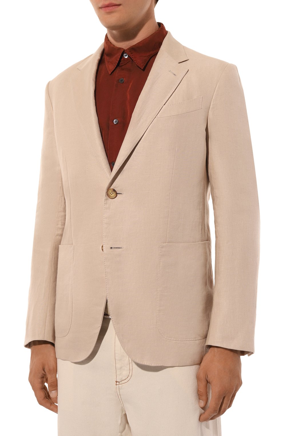 Шерстяной пиджак ZEGNA, арт. 573004A5/10FP207, фото 4