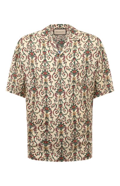Шелковая рубашка GUCCI, арт. 676347 ZAH5R, фото 1