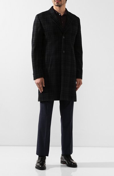 Шерстяное пальто HUGO, арт. 50415957, фото 2