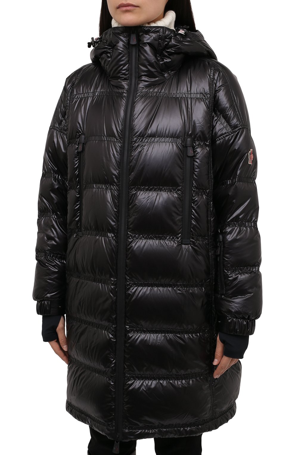 Пуховик rochelair MONCLER черного цвета по цене 141000 руб., арт. G2-098-1C501-00-539JH, фото 3 Пуховик rochelair MONCLER, арт. G2-098-1C501-00-539JH, фото 3