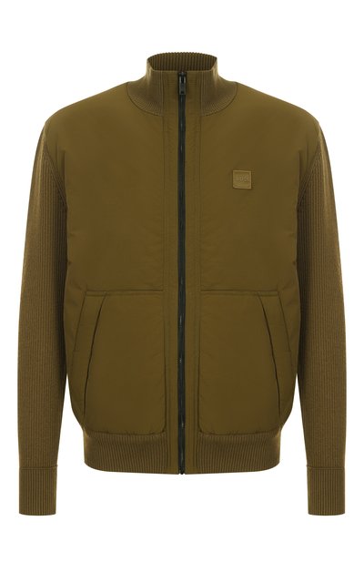 Мужской комбинированный кардиган BOSS ORANGE, арт. 50531494