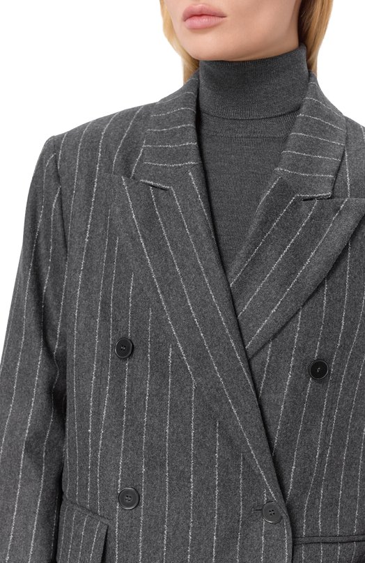 Жакет из шерсти и кашемира Loulou de Saison KALEN Серый  KALEN Фото 5