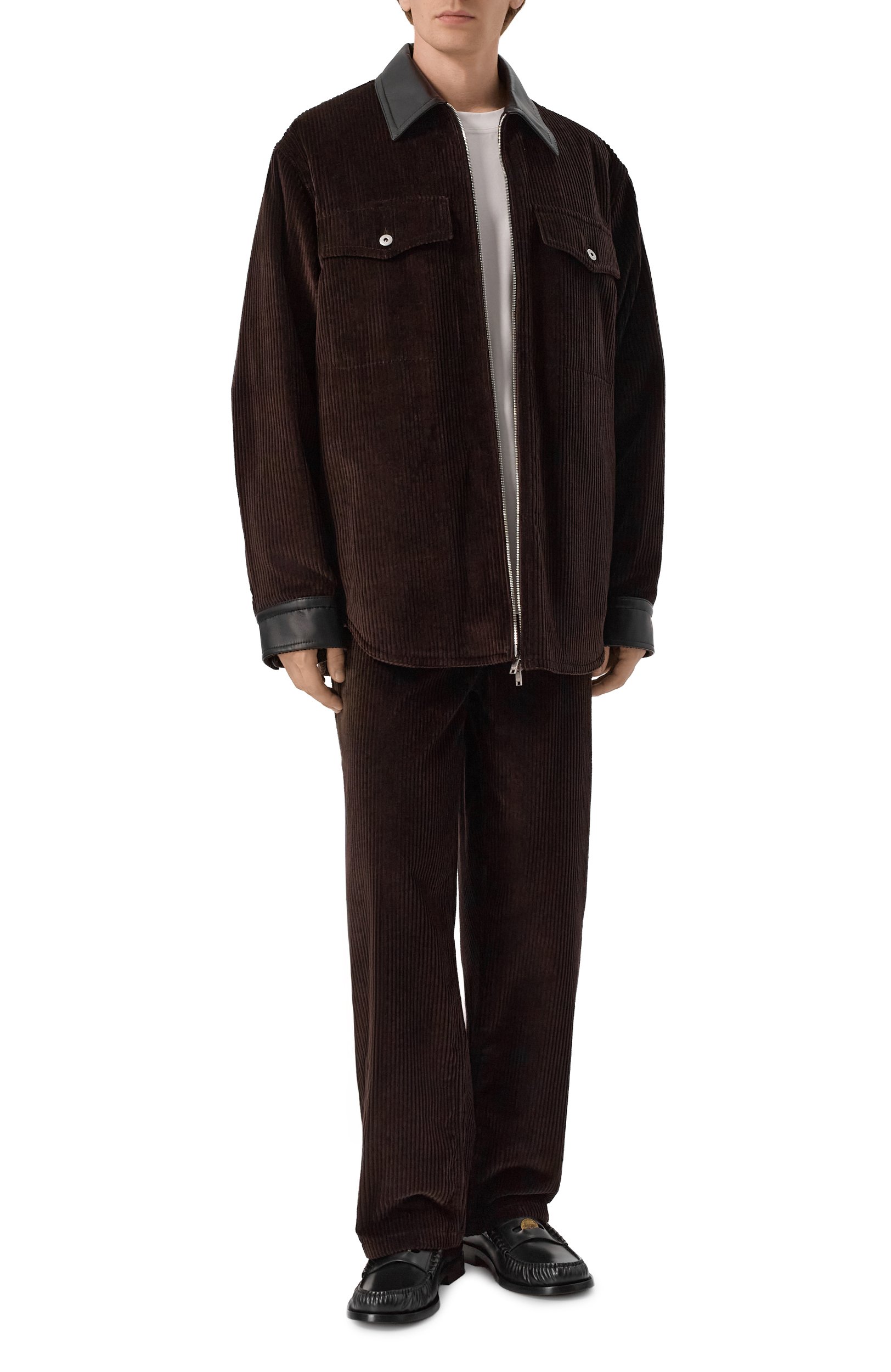 Хлопковая футболка BOTTEGA VENETA белого цвета по цене 108000 руб., арт. 838924/V4N50, фото 2 Хлопковая футболка BOTTEGA VENETA, арт. 838924/V4N50, фото 2