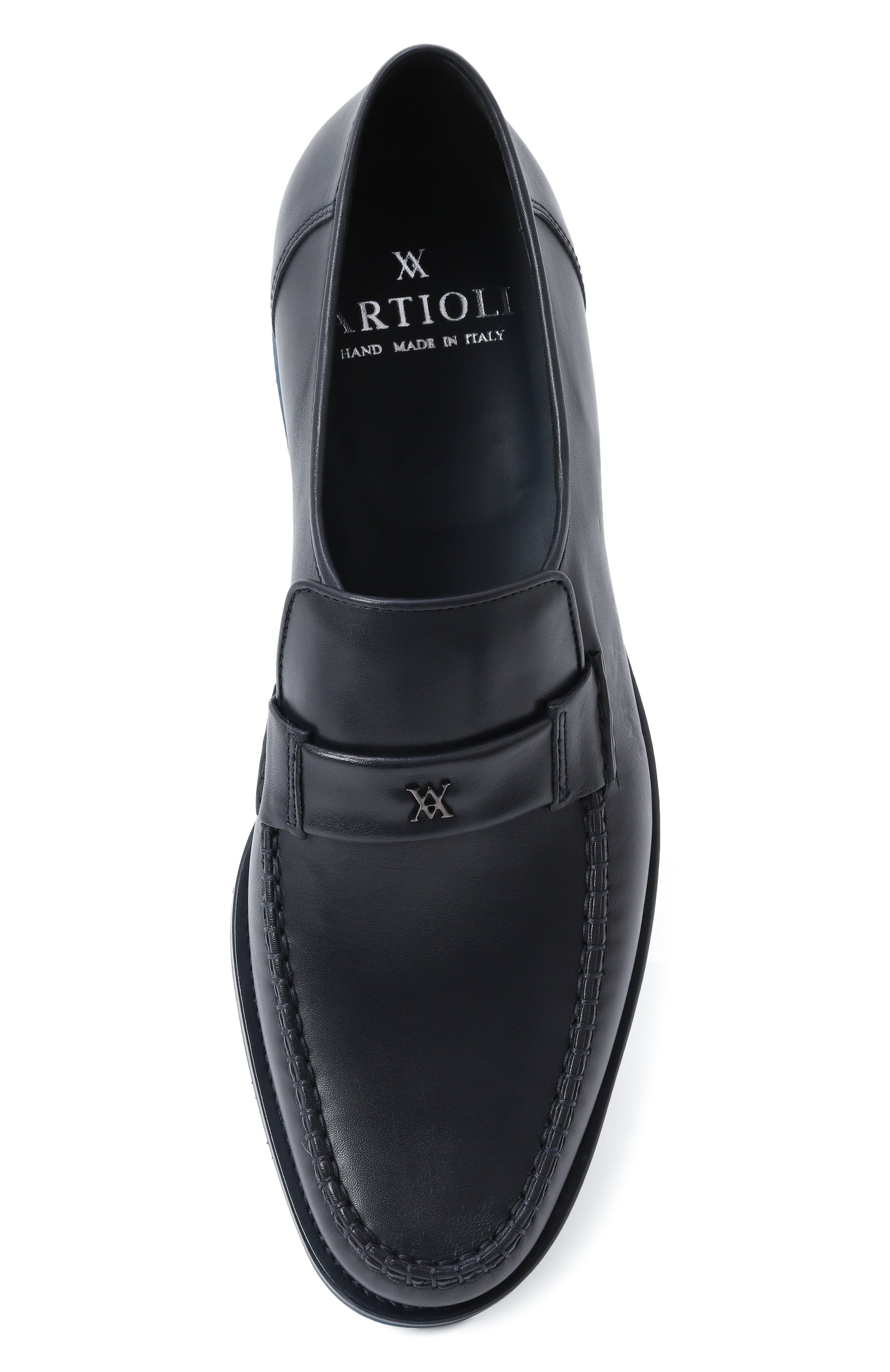 Кожаные лоферы ARTIOLI, арт. 885/GUANT0 CALF, фото 6