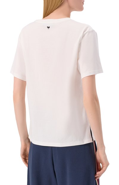 Хлопковая футболка WEEKEND MAX MARA, арт. CABINA, фото 4