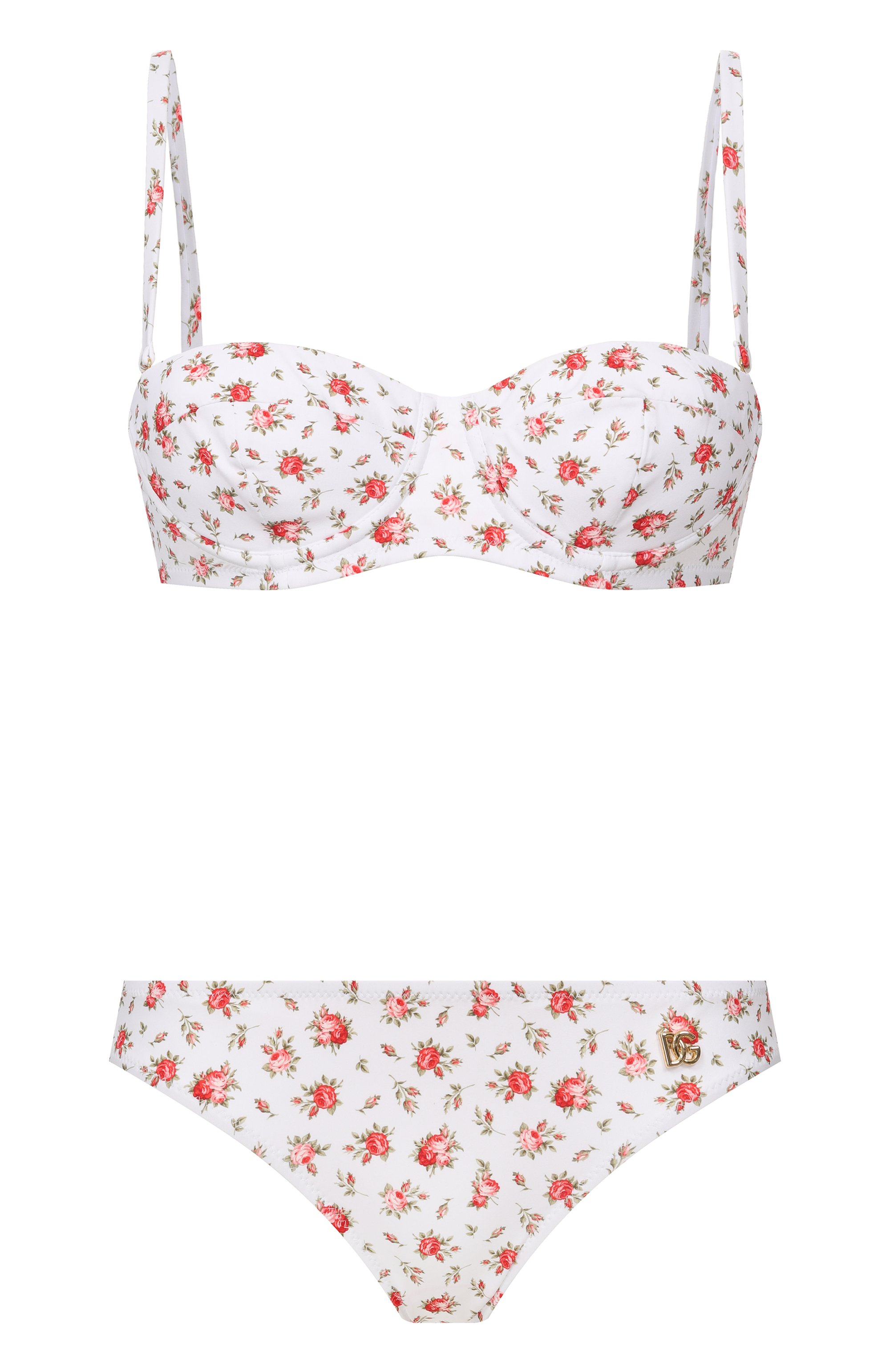 Раздельный купальник DOLCE & GABBANA белого цвета по цене 92950 руб., арт. 08A17J/0N0D1, фото 1 Раздельный купальник DOLCE & GABBANA, арт. 08A17J/0N0D1, фото 1