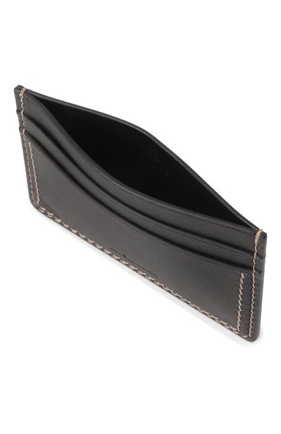 Кожаный футляр для кредитных карт JIL SANDER черного цвета по цене 34300 руб., арт. J25VL0009/P7314, фото 3 Кожаный футляр для кредитных карт JIL SANDER, арт. J25VL0009/P7314, фото 3