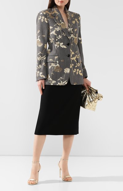 Шерстяная юбка DRIES VAN NOTEN, арт. 192-10852-8227, фото 2