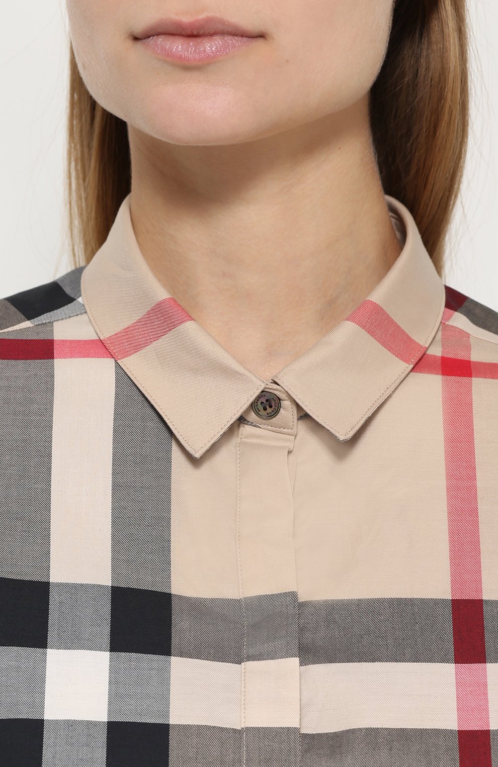 Хлопковая рубашка BURBERRY, арт. 3918091, фото 5