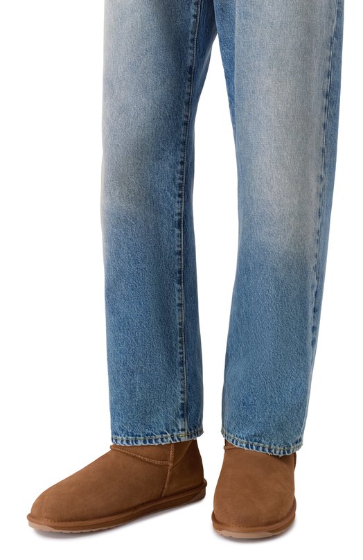 Замшевые угги Platinum Stinger mini EMU Australia M10003 Коричневый  M10003 Фото 3