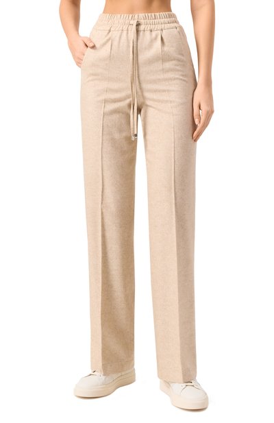 Брюки из шерсти и шелка KITON, арт. D48122K0540E01, фото 3