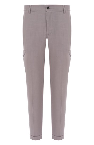 Мужские брюки-карго из шерсти и шелка BERWICH, арт. YRETR0 CARG0/MZ1243